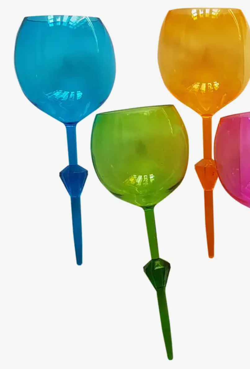 Floating Plastic Wine Glasses