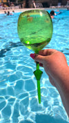 Set of 4 Outdoor Wine Glasses - Green