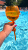 Outdoor Wine Glass - Orange