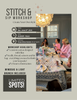 Stitch & Sip Needlepoint Workshop